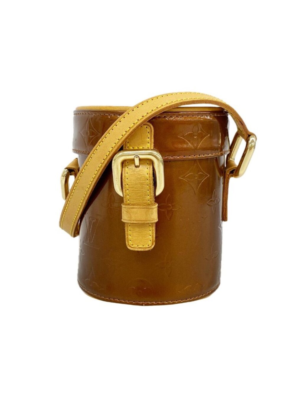 Louis Vuitton Shoulder Bag Vernis Astar Place Bronze